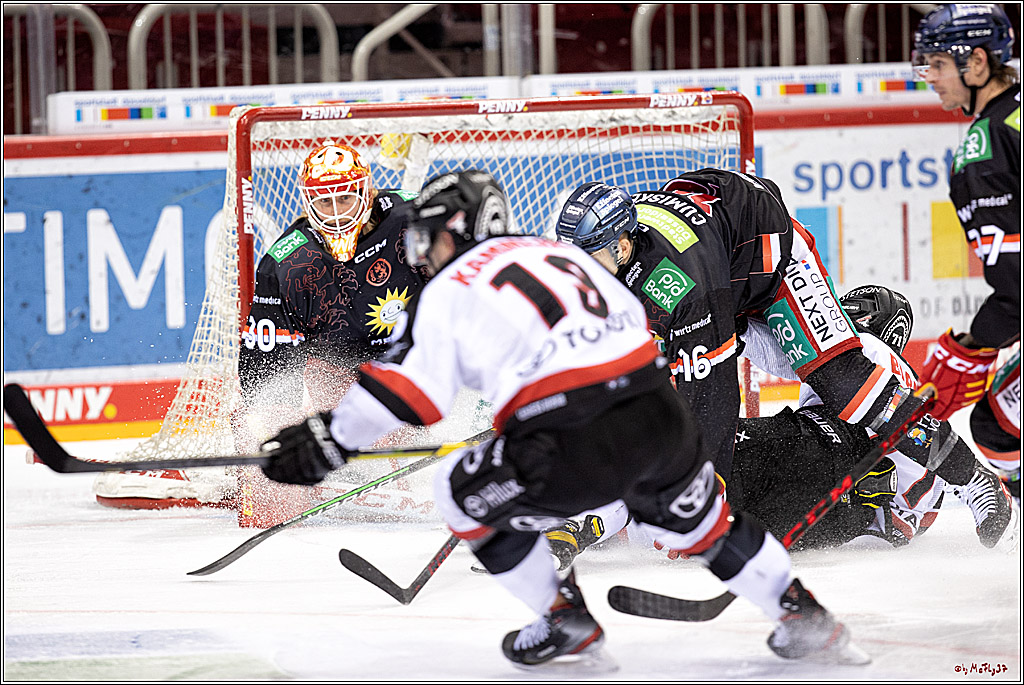 PENNY DEL; Duesseldorfer EG - Koelner Haie; Duesseldorf, 23.01.2022